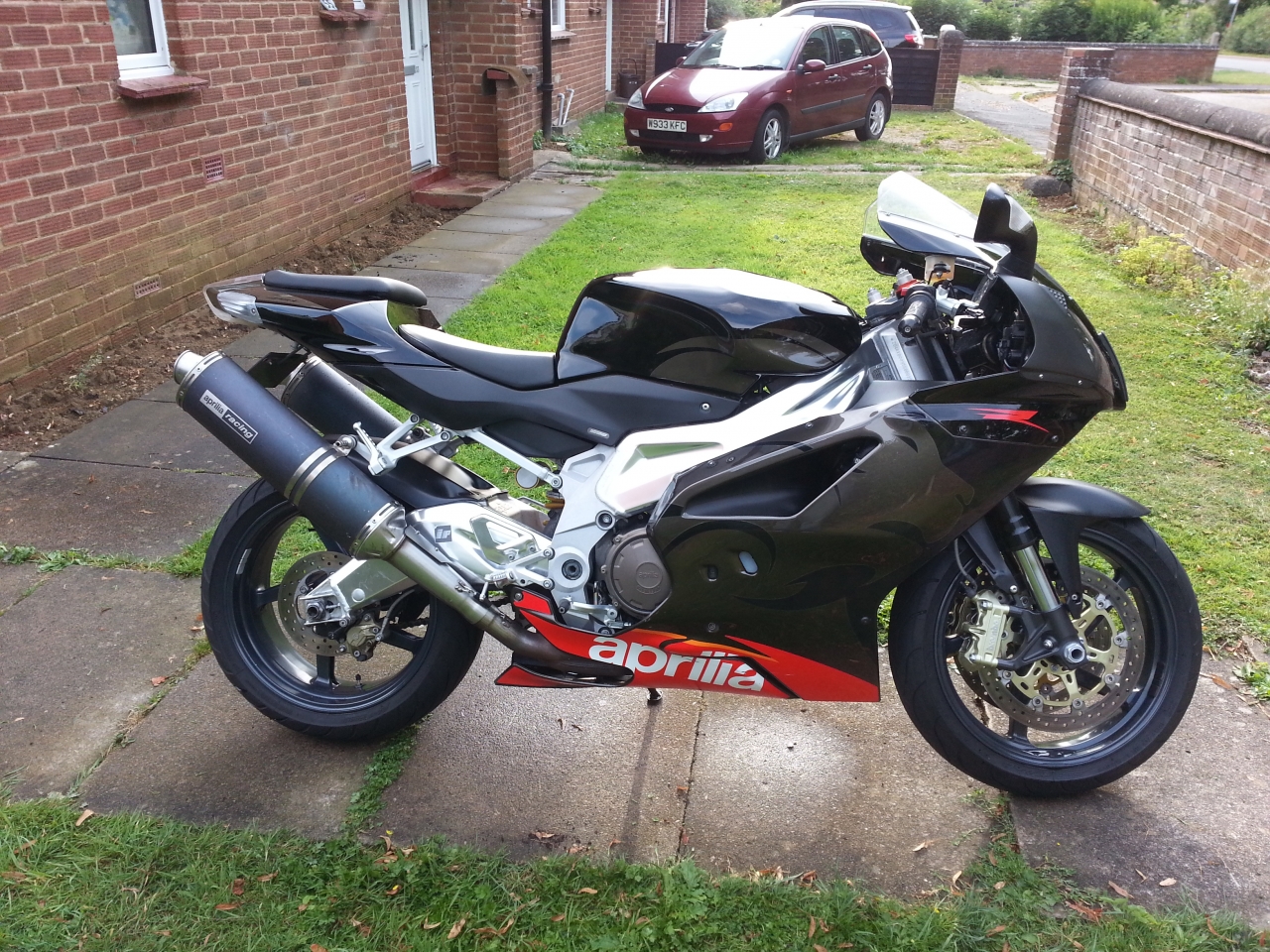 My first litre bike, couldn't really get on with the V-Twin power delivery!