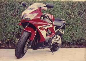 Only a couple of weeks old and still gleaming.